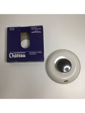 Sanko Ware 1qt Saucepan Lid Contemporary Chateau 102 Porcelain On Steel Japan